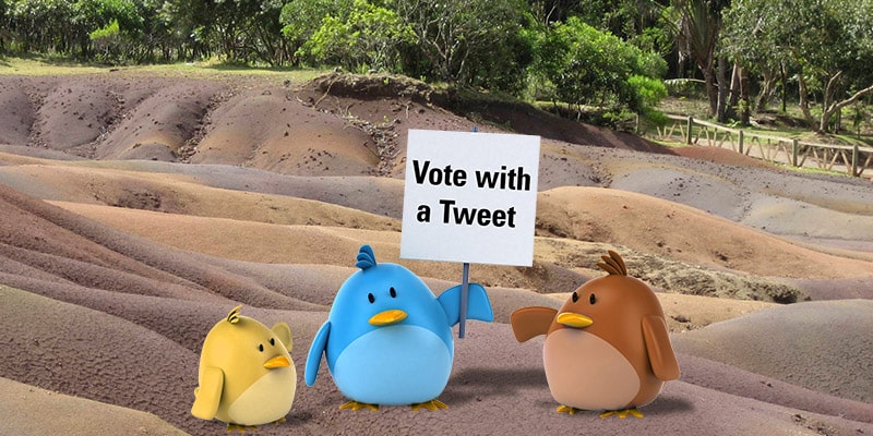 Vote with a Tweet